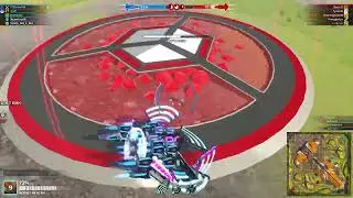 Playing robocraft 1 with some friends, t4 t5 bots