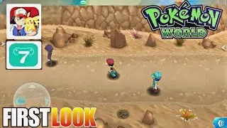 ИГРОВОЙ ПРОЦЕСС POKEMON WORLD. НОВАЯ РПГ-ИГРА ОТ X7GAME ДЛЯ МОБИЛЬНЫХ УСТРОЙСТВ