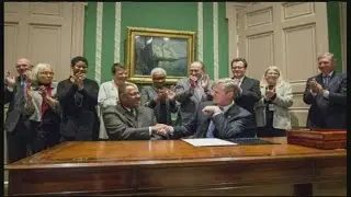 Hampden County Hall of Justice renamed for Chief Justice Roderick Ireland