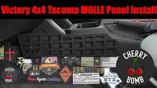 Victory 4x4 Tacoma Center Console MOLLE Panel Install
