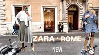 ZARA в Риме 🇮🇹 | Примерки + Massimo Dutti