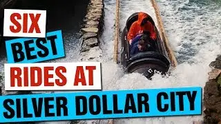 SIX BEST rides at SILVER DOLLAR CITY in Branson, Missouri!