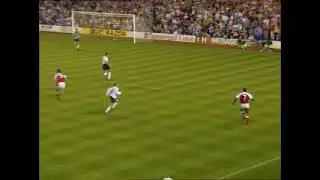 ARSENAL 2 vs LUTON TOWN 1 HIGHLIGHTS 1990 UK FOOTBALL MATCH