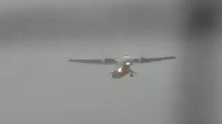 Stobart Air ATR-42-300 EI-EHH Departing In Super Foggy Conditions At London Southend Airport