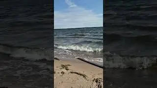 Waves On Little Bay De Noc #michigan #viral #nature