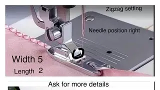 How to use rolled hemming sewing foot| Hemming | Pico | Gowns |  Scarfs #sewing #sewinghacks #sew