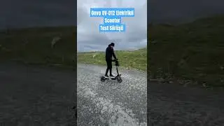 Onvo Elektrikli Scooter OV-012 Test S&uuml;r&uuml;ş&uuml; 30.01.2024