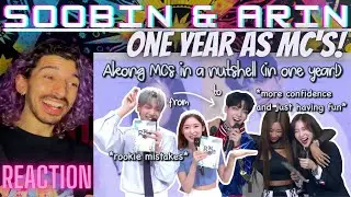 Soobin and Arin's one year journey as MCs! | REACTION