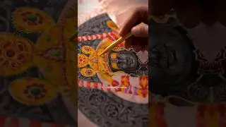 Ram Lalla🪷 Colour Pencil Drawing #ayodhya #ram #shorts #drawingtutorial