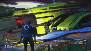 YELLOW sentinel ship location! Portal and planet coordinates.
