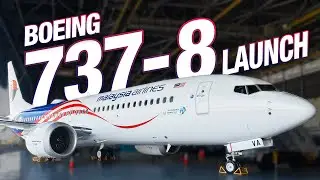 Boeing 737-8 Malaysia Airlines: мы поднимаемся на борт нового самолета, только что с завода