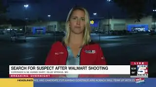 Search for suspect after Walmart shooting in Blue Springs