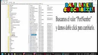 Cambiar puerto de escritorio remoto (RDP) en cualquier windows.