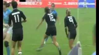Kayla McAlister IRB Women's 7s Player of the Year footage via tv   IRB) Title 1
