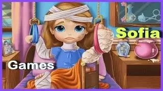 Play & Learn Sofia Hospital Recovery Doctors Gameplay-Health Care Game Online-Sofia The First