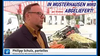 tagesschau24 #mittendrin aus Wusterhausen Dosse - Einkaufen per Drohne