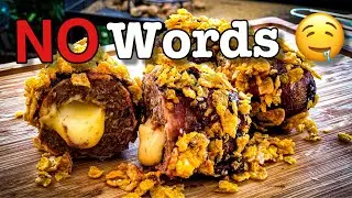 Crispy Cheesy Meat Rolls - Hackfleisch mit Cornflakes paniert und mit Käse gefüllt - Mega lecker ;-)