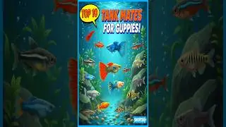 Top 10 Guppy Tank Mates|Best Fish for Guppy Aquarium #Fish Tank #Guppies #Aquarium