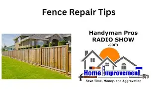Fence Repair Tips