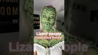 Conspiracy Theory of Reptilian Humanoid l #shorts #conspiracy #alien