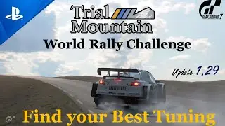 World Rally challenge.Best Tuning Ever.Trail Mountain circuit. #ps5gameplay #4K Tune your car