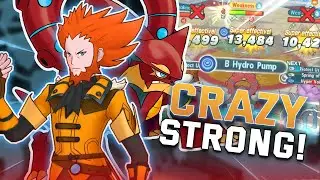 EX Sygna Suit Lysandre & Volcanion Showcase |  Pokemon Masters EX | ポケマス
