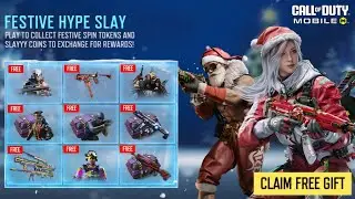 How to Get Free Roze, Reaper, T.E.D.D, Spectre Skins and More in Festive Hype Slay