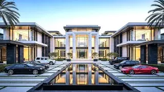 A MONUMENT OF LUXURY | INSIDE A GRAND MODERN PALACE