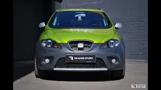 Seat Altea Freetrack. Electric lime Hexis
