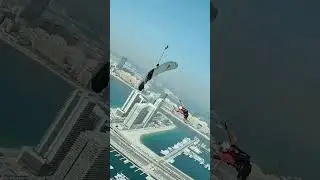 Playing 'catch' in the skies... 😎&nbsp;#SkydiveDubai #MyDubai #SkydivingFun
