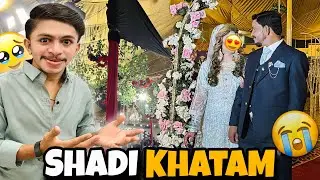 Hamari Shadi Ka Last Walima Ho Gaya Hyderabad Mein 😍 Shadi Khatam Ho Gai 😭 Muzamil Chemo Vlogs