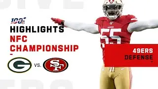 49ers Defense Shuts Down Aaron Rodgers | NFL 2019 Highlights