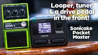 Sonicake Pocket Master, looper, tuner et p&eacute;dale de drive &agrave; l'avant !