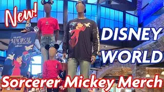 NEW! Sorcerer Mickey Merch Now Available! The Most Magical Merch I Have Seen In A While At Disney!