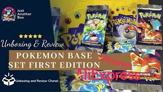 AliExpress Pok&eacute;mon 1st Edition Booster Pack Pokemon Aliexpress Baseset Opening Card