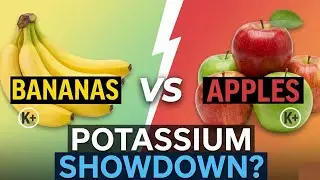 Bananas vs Apples Which is BETTER for Potassium?