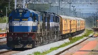 Special Livery Locomotive, ALCO days, Orange & White !!! 8 in 1 train videos
