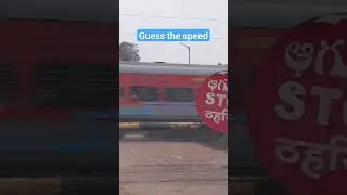 guess the speed #wdg5 #train #indianrailways#railway #wap4 #wap5locomotive