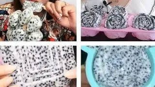 Asmr | Frozen Passionfruit Seeds & Milk Eating Sounds #1 Compilation