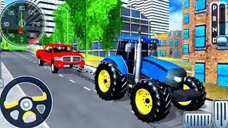 Real Tractor Driving Rescue Duty - Tow Heavy Duty Vehicles Pull -Best Android Games