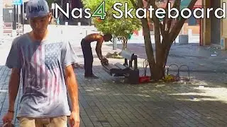 Nas4 Skateboard - A Rua &eacute; Noiz