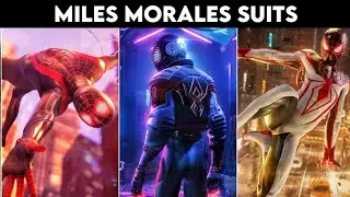 Miles Morales creating Spider Man suits