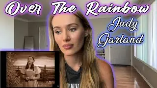 Джуди Гарленд-Somewhere Over The Rainbow!! Русская девушка слышит впервые!!