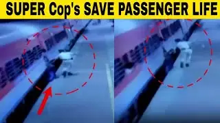 RPF Cop Saves Passenger Life at Dahod Railway Station | Watch Full Video