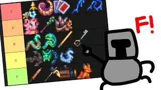 RANKING ALL NEW TERRARIA 1.4.5 WEAPONS + TRYING OUT LIMBUS COMPANY FOR THE FIRST TIME LATER