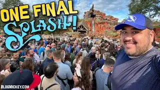 БЕЗУМИЕ ЗАКРЫТИЯ SPLASH MOUNTAIN! ЗАКРЫТО НАВСЕГДА! Что случилось в последний вечер!