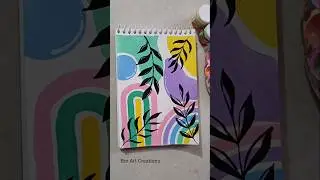 Try this! 😮 Creative  Canvas painting ideas💡#art #bohoart #shortsvideo #abstractart #mandala #canvas