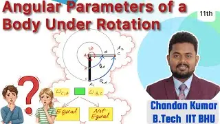 Angular Parameters of Any One Point wrt Any Other Point on Rigid Body Under Rotation