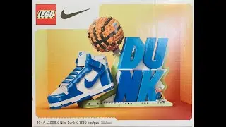 Building A NIKE Basketball Lego Set!