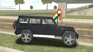 Bolero krdi modify 😱 Z black | Star alloy installed | Indian car simulator 3D